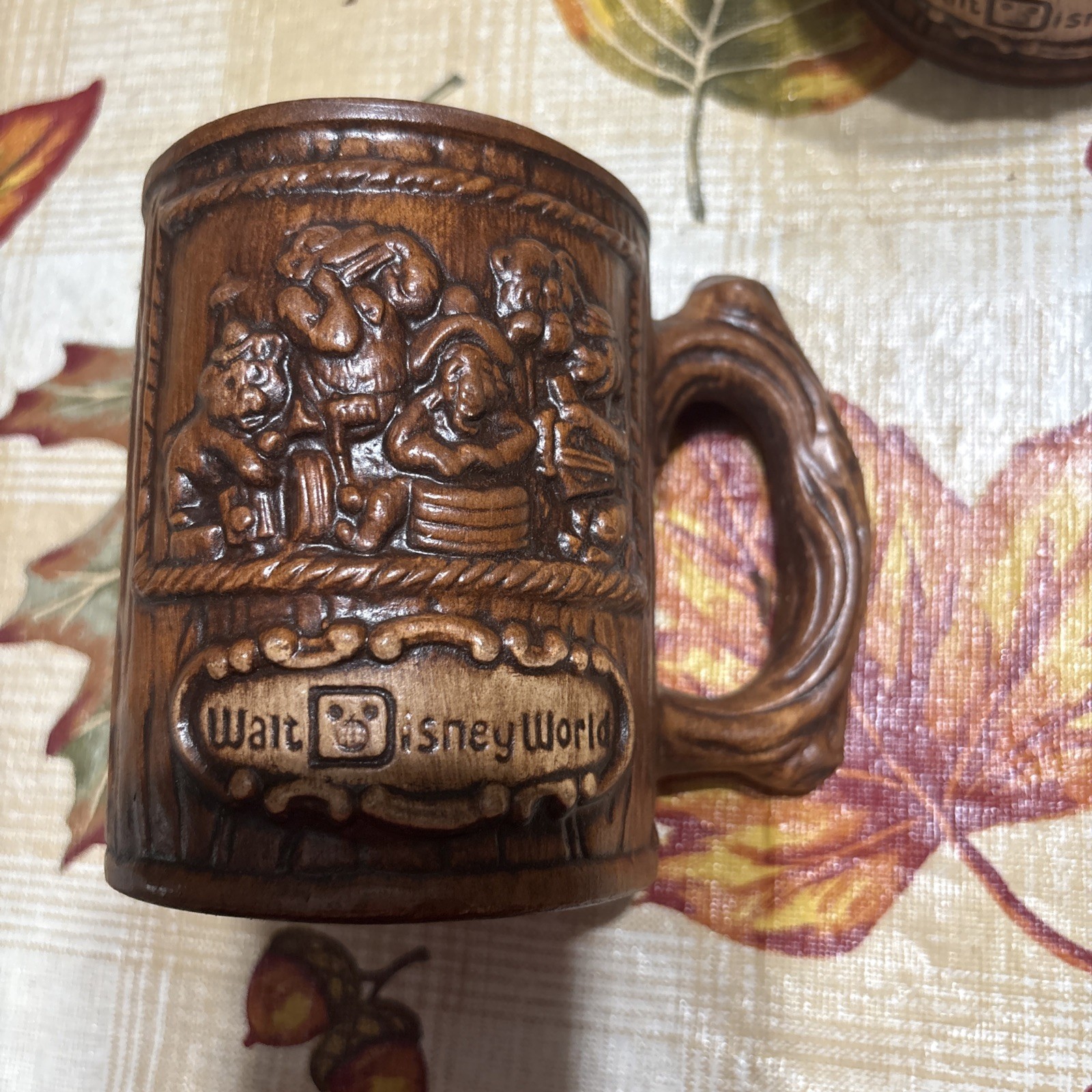 Vintage Disneyland Country Bears Jamboree Faux Wood Mug * Vintage Disneyland Country Bears Jamboree Faux Wood Mug *