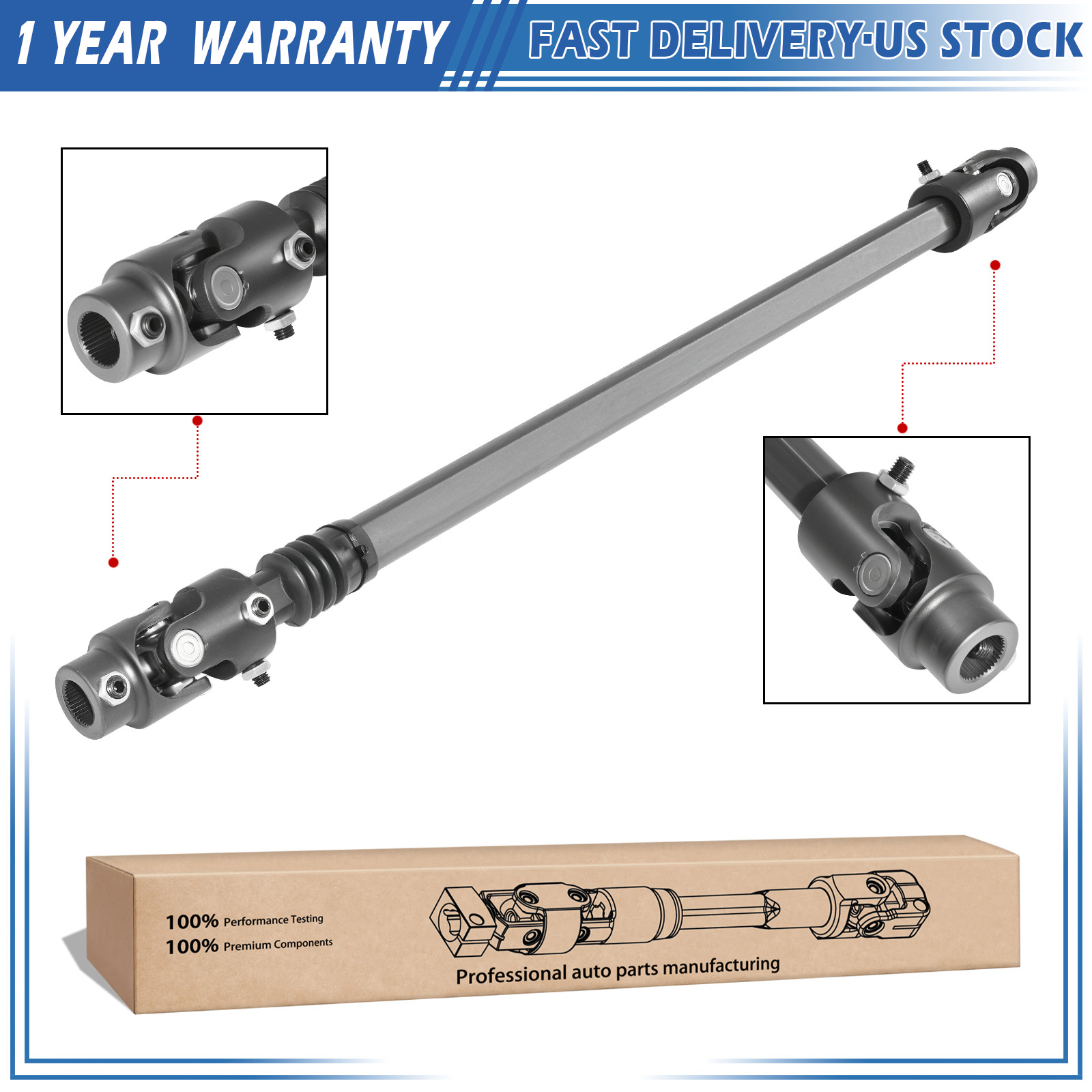 Telescopic Steering Shaft for 1970-1979 Ford Truck 000970
