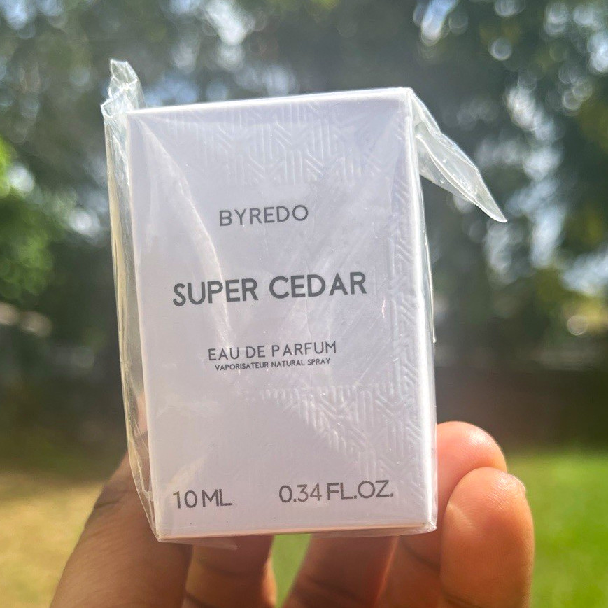 BYREDO Super Cedar Eau de Parfum Spray Travel Size 0.34 fl oz