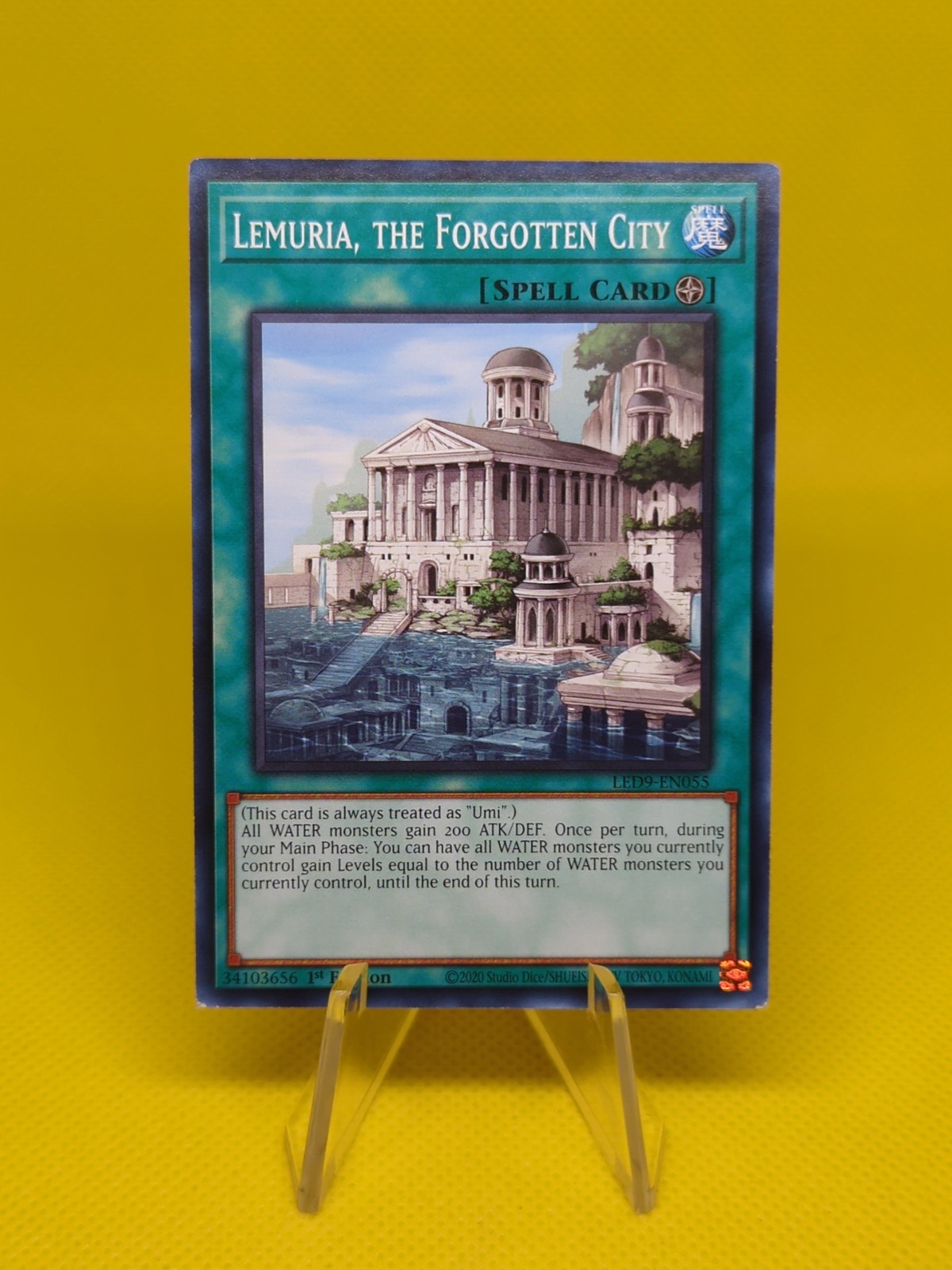 Yugioh - Lemuria, the Forgotten City (LED9-EN055) -Common 1st Edition Yugioh - Lemuria, the Forgotten City (LED9-EN055) -Common 1st Edition