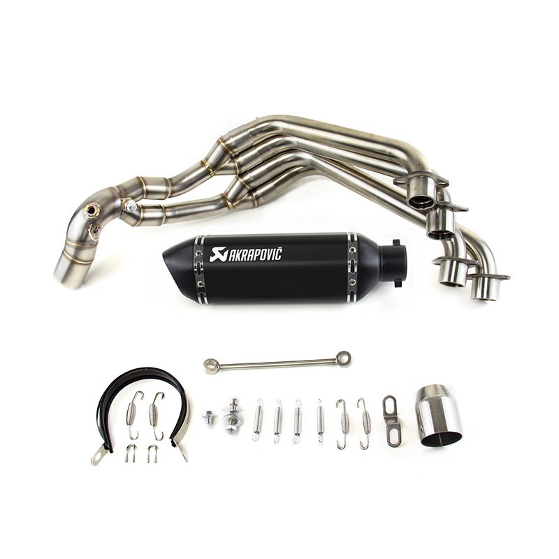 For Honda CBR650R CBR650F 2014-2026 CB650R Full System Exhaust Tips Header Pipe