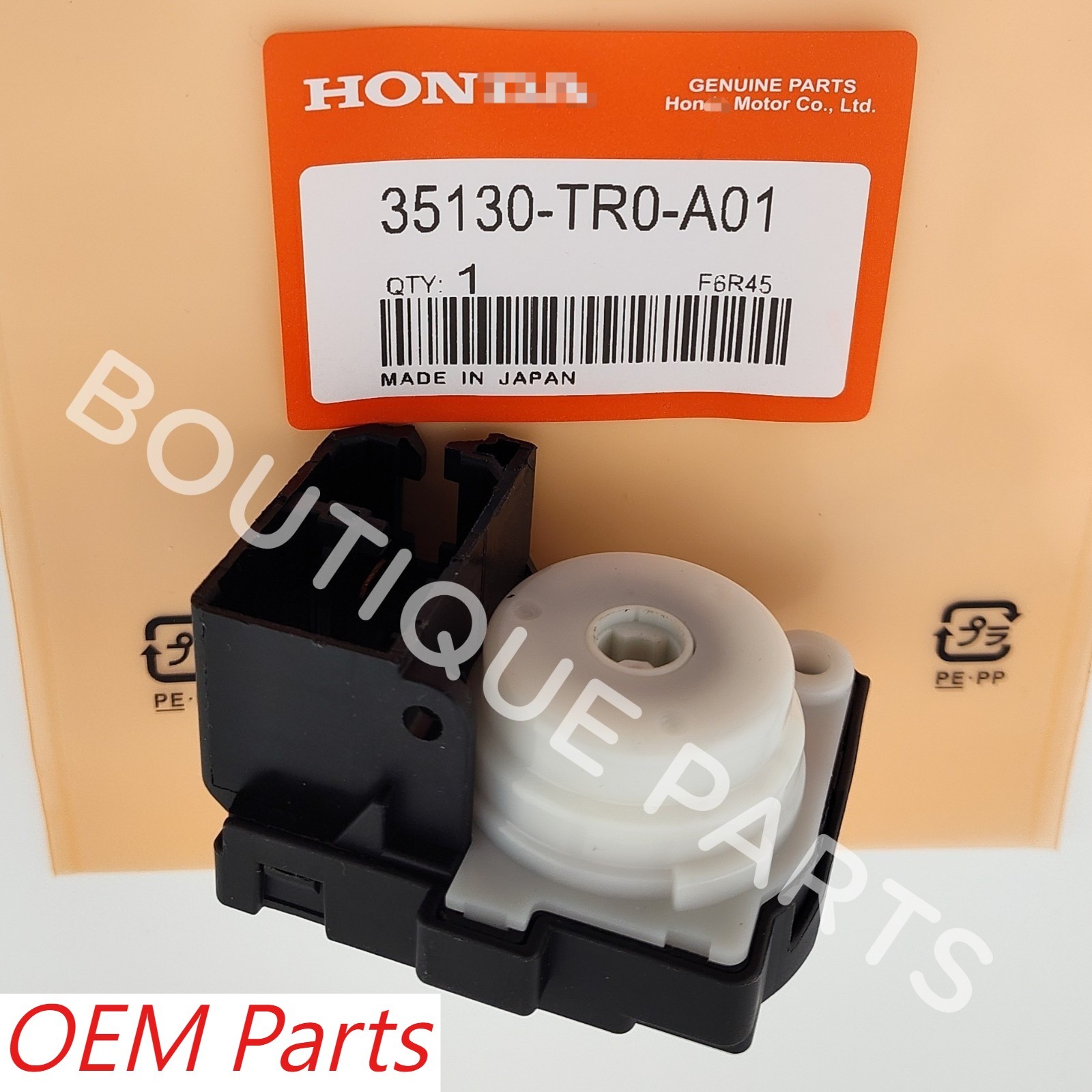 OEM for Honda Ignition Switch 35130-TR0-A01 Steering Accord CR-V Civic