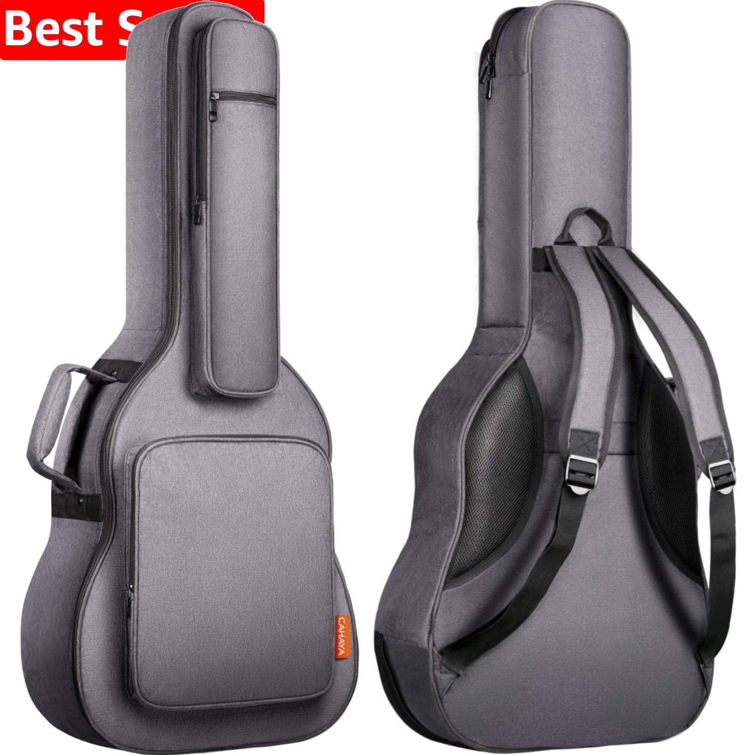 Travel-Friendly Guitar Bag with Heavy-Duty Padding & Multiple Storage Options