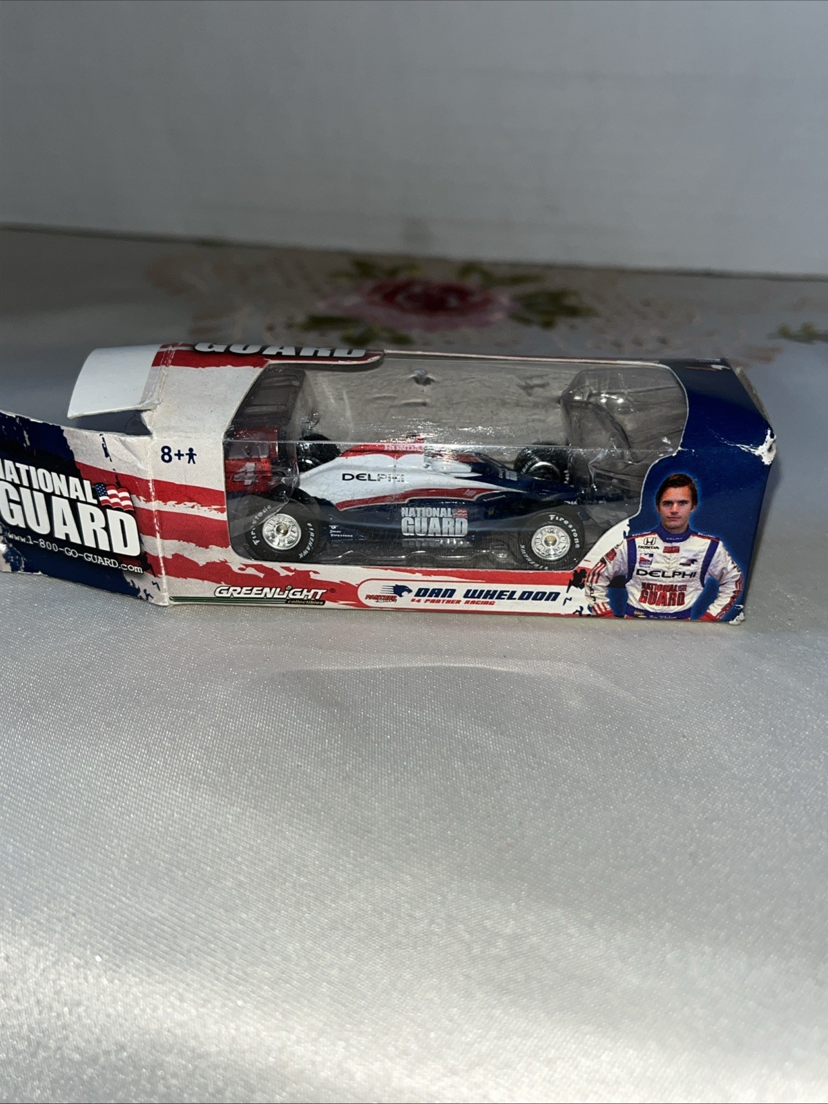 2008 Greenlight Toys  Dan Wheldon National Guard 1/64 Scale #07,980 of 16,500