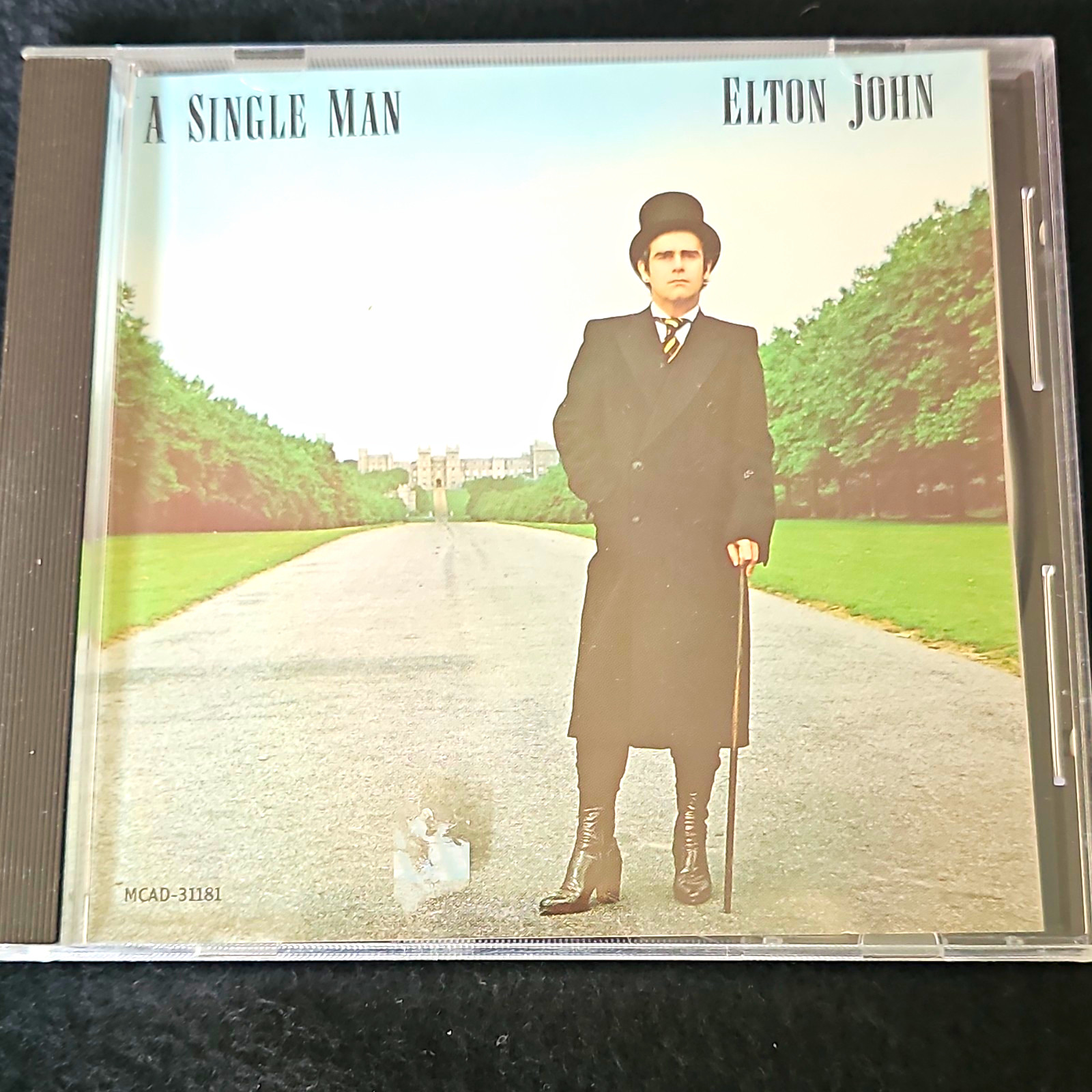 Elton John A Single Man CD MCA Records 1978 MCAD-31181