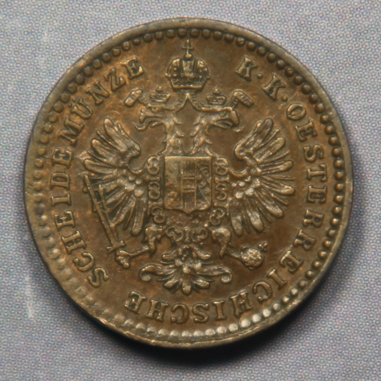 1858-A Austria 5/10 Kreuzer 1858-A Austria 5/10 Kreuzer