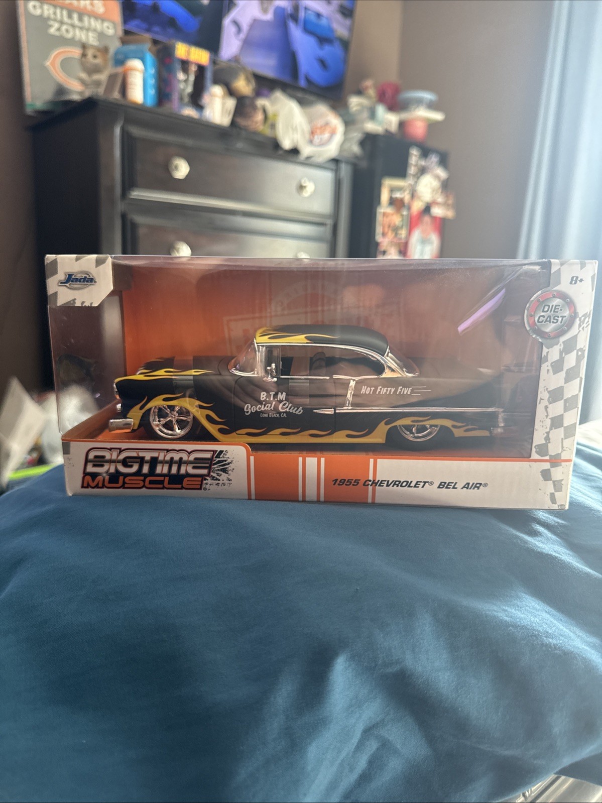 jada big time muscle 1/24 1955 Chevrolet Bel Air