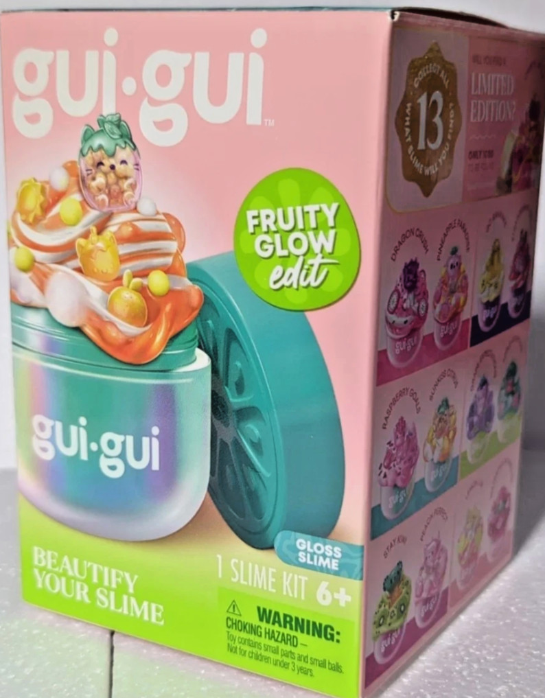 Gui Gui Slime Fruity Glow Edit GLOSS SLIME RARE Target Release Mystery Box Gui Gui Slime Fruity Glow Edit GLOSS SLIME RARE Target Release Mystery Box