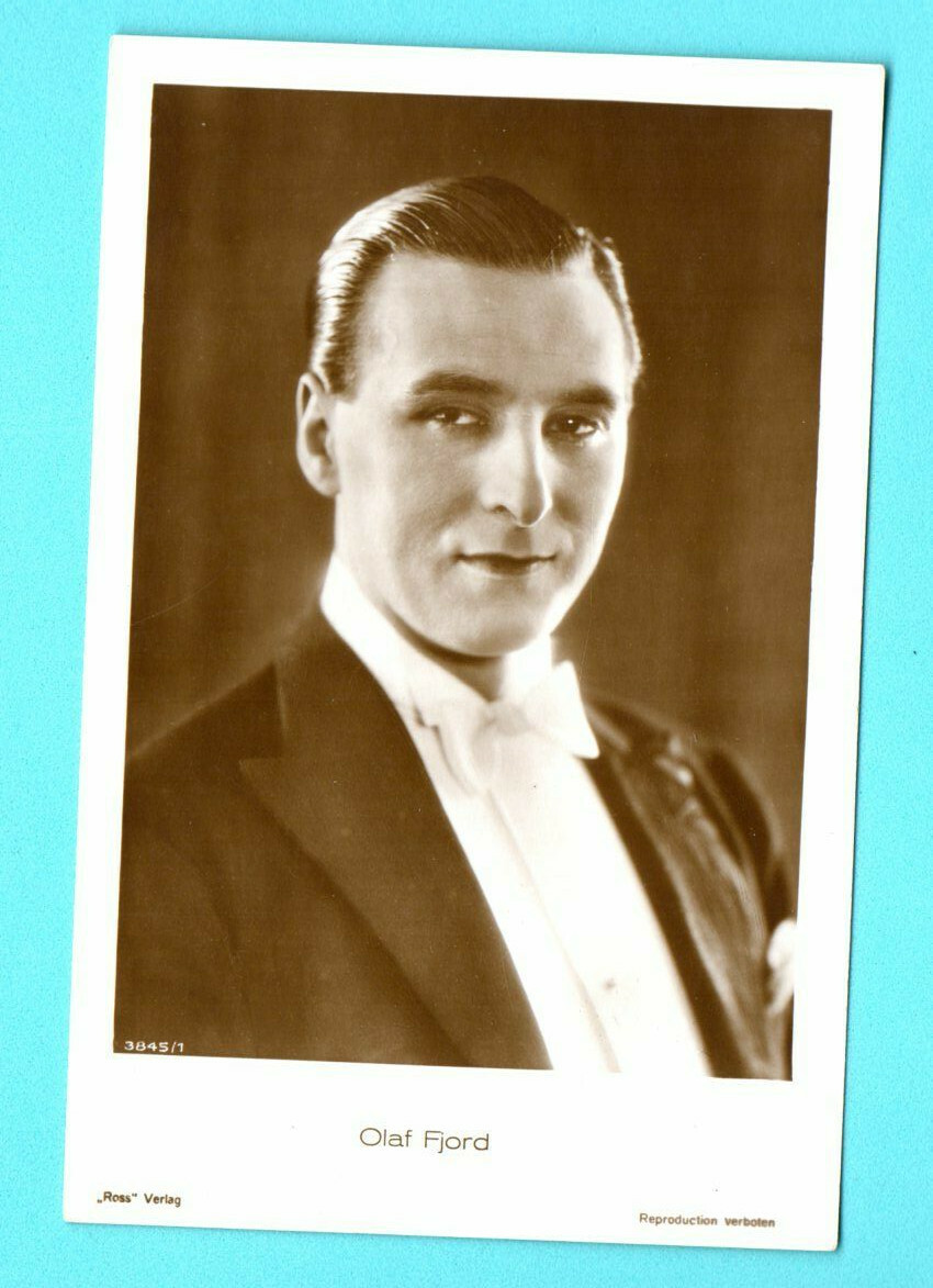 OLAF FJORD # 3845/1 VINTAGE PHOTO PC. PUBLISHER GERMANY 677 OLAF FJORD # 3845/1 VINTAGE PHOTO PC. PUBLISHER GERMANY 677