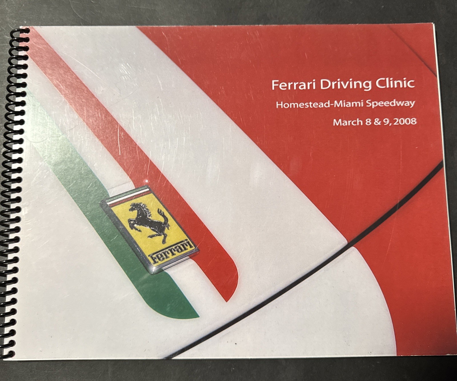 2008 Ferrari Driving Clinic Manual March 8, 9.