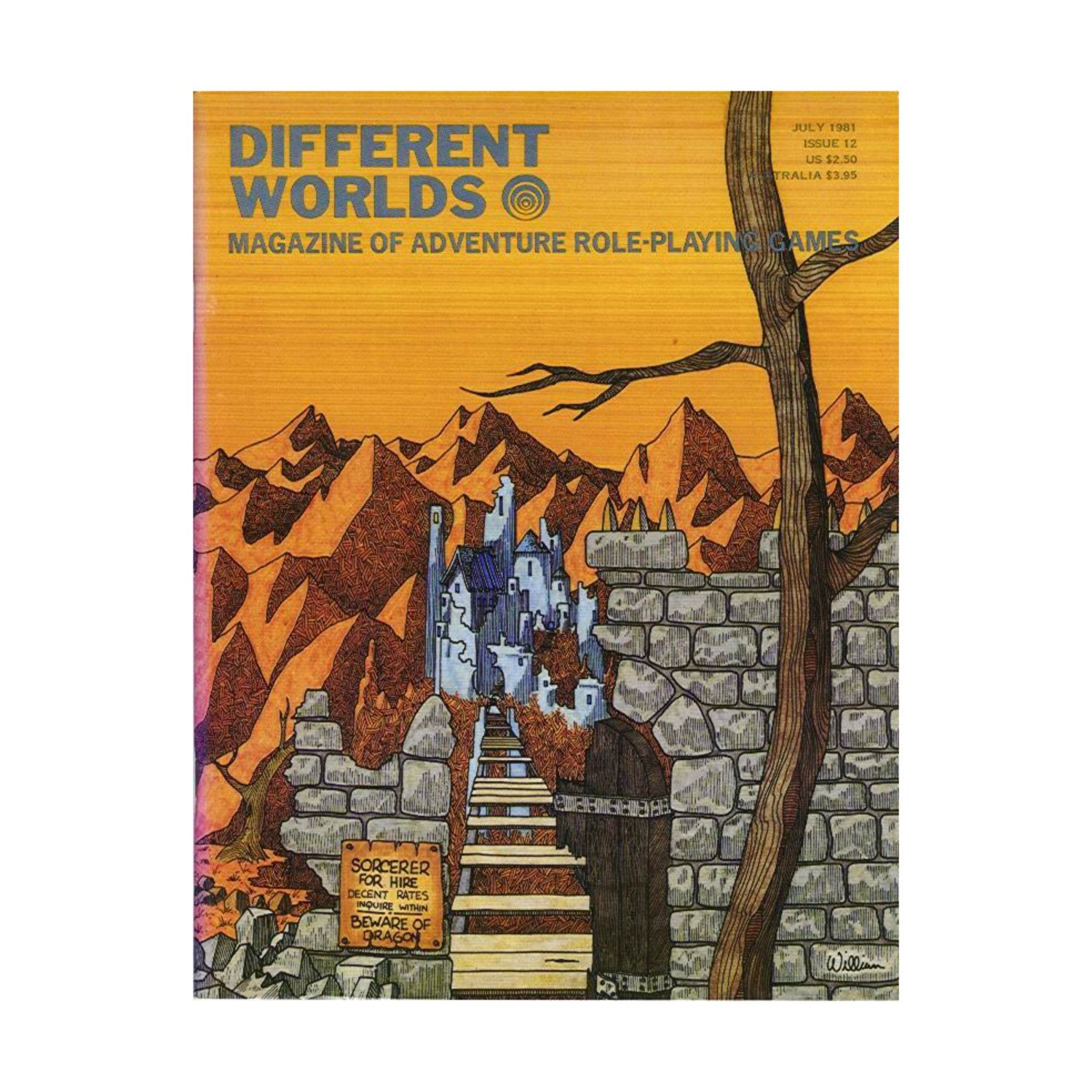 Chaosium Different Worl  #12 \