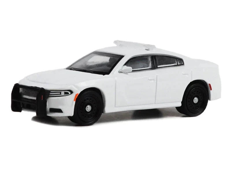 2022 Dodge Charger - White w/ Lights 1:64 Scale Diecast Model - Greenlight 43002 2022 Dodge Charger - White w/ Lights 1:64 Scale Diecast Model - Greenlight 43002