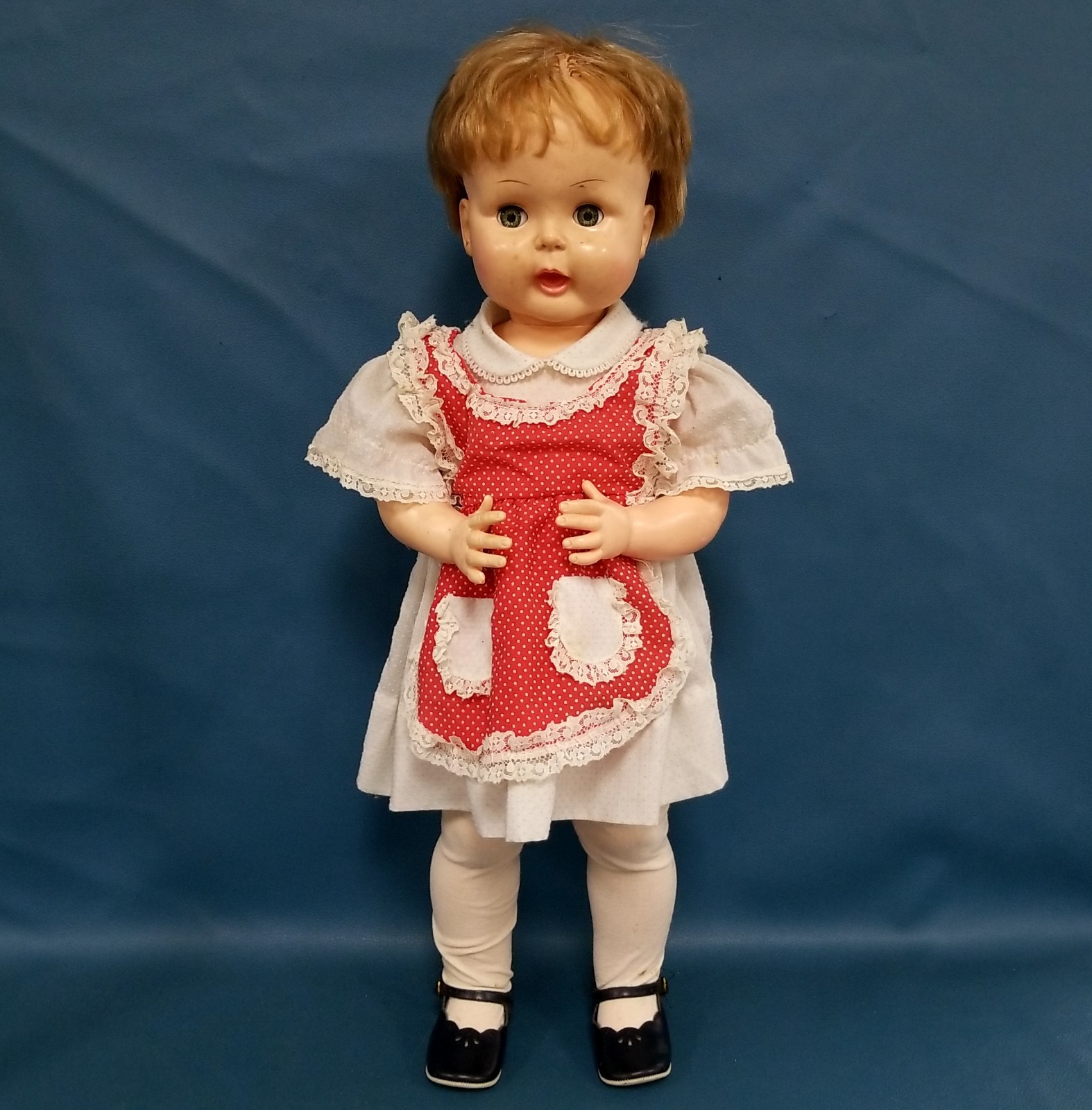 Vintage Horsman Thirstee Walker Doll 1960s 27\