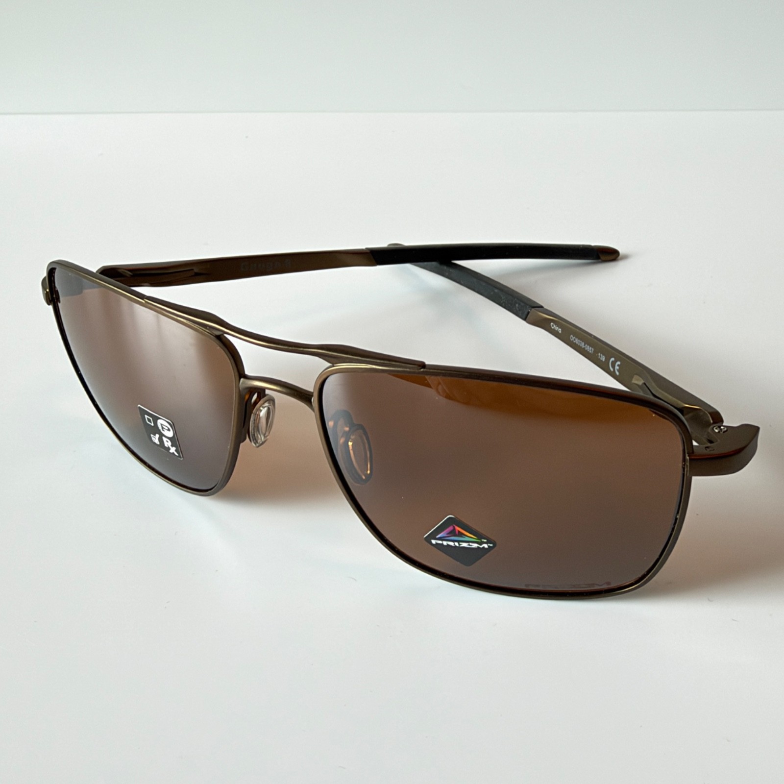 Oakley Gauge 6 Sunglasses - Pewter Frame/Prizm Tungsten Lenses - New/Never Worn Oakley Gauge 6 Sunglasses - Pewter Frame/Prizm Tungsten Lenses - New/Never Worn