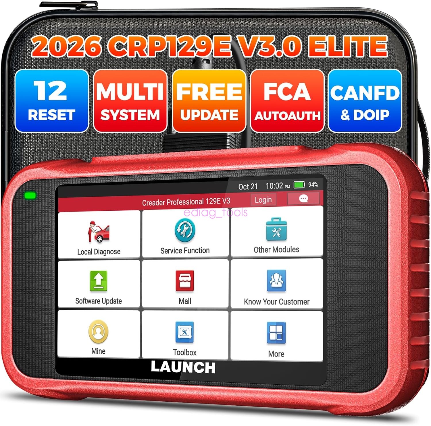2026 Newest LAUNCH CRP129E V3.0 Elite OBD2 Diagnostic Scanner Upgrade of CRP129X 2026 Newest LAUNCH CRP129E V3.0 Elite OBD2 Diagnostic Scanner Upgrade of CRP129X