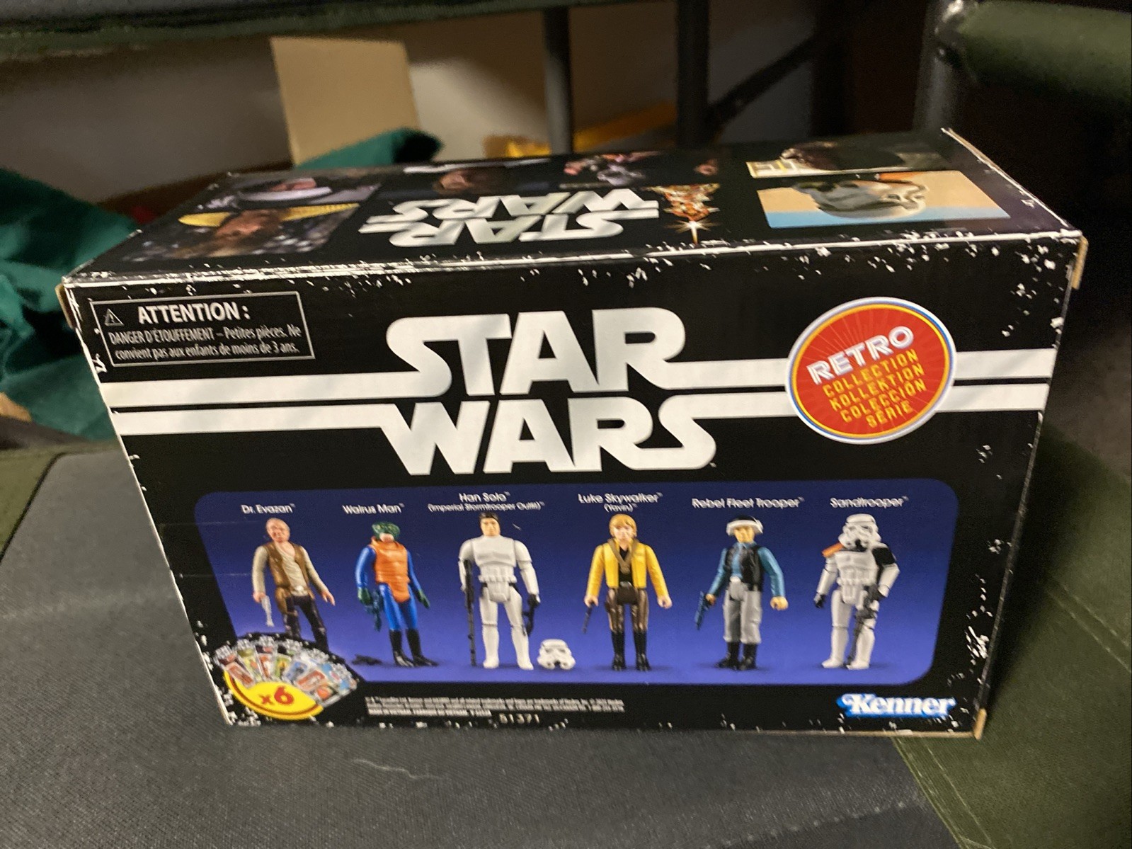 Hasbro Star Wars Retro Collection Episode IV A New Hope 6-pack 3.75” Figures NEW