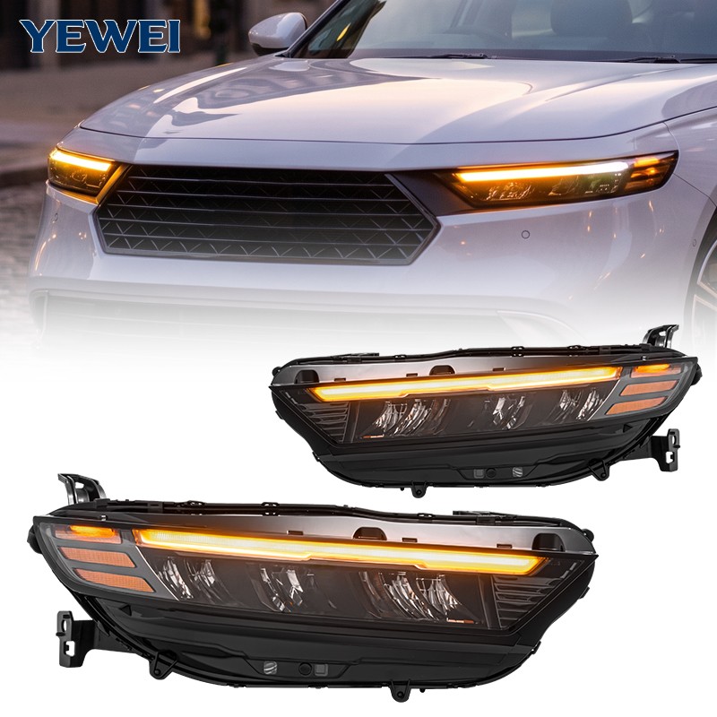 Left+Right Pair For 2023 2024 2025 Honda Accord Full LED Headlight Front Lamp 2P