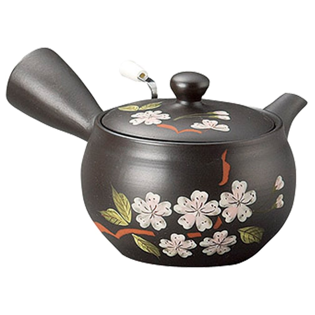 Yamashita Kogei Tokoname Ware Japanese Kyusu Teapot Black Pink 13041960 Japan