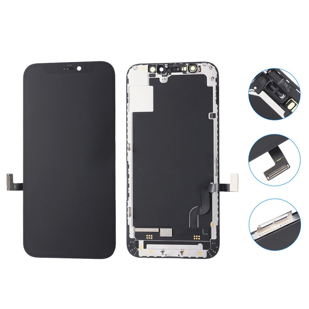US Stock For iPhone 12 mini OLED LCD Display Touch Screen Frame Replacement 5.4\