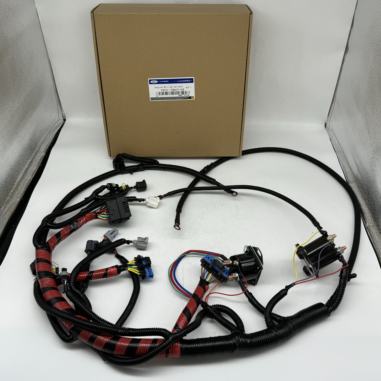 NEW 99-01 Ford F-250 F-350 F-450 F-550 7.3L Engine Wire Harness F81Z12B637EA