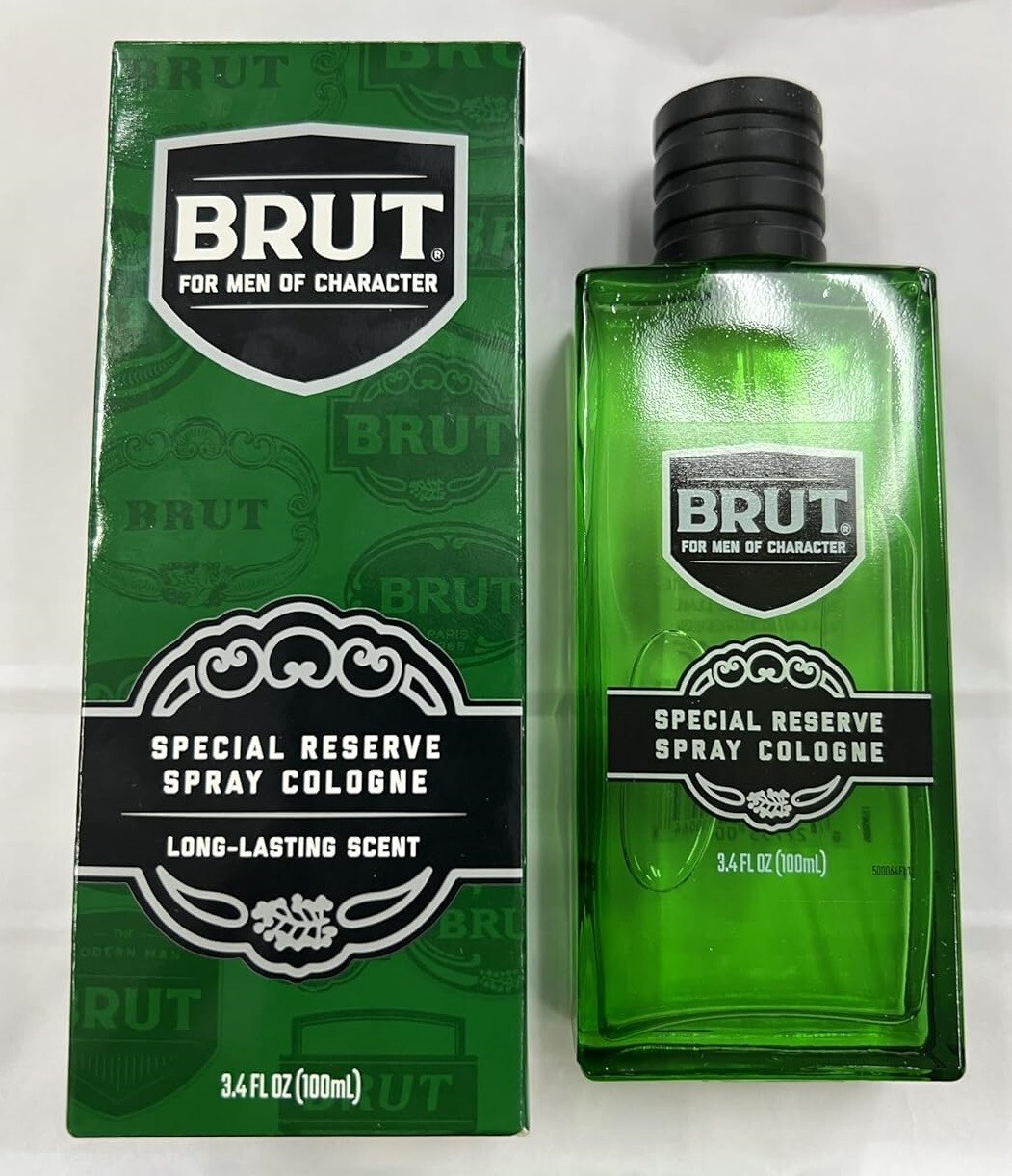 BRUT SPECIAL RESERVE for Men 3.4 oz 100 ml Cologne Spray NEW IN BOX