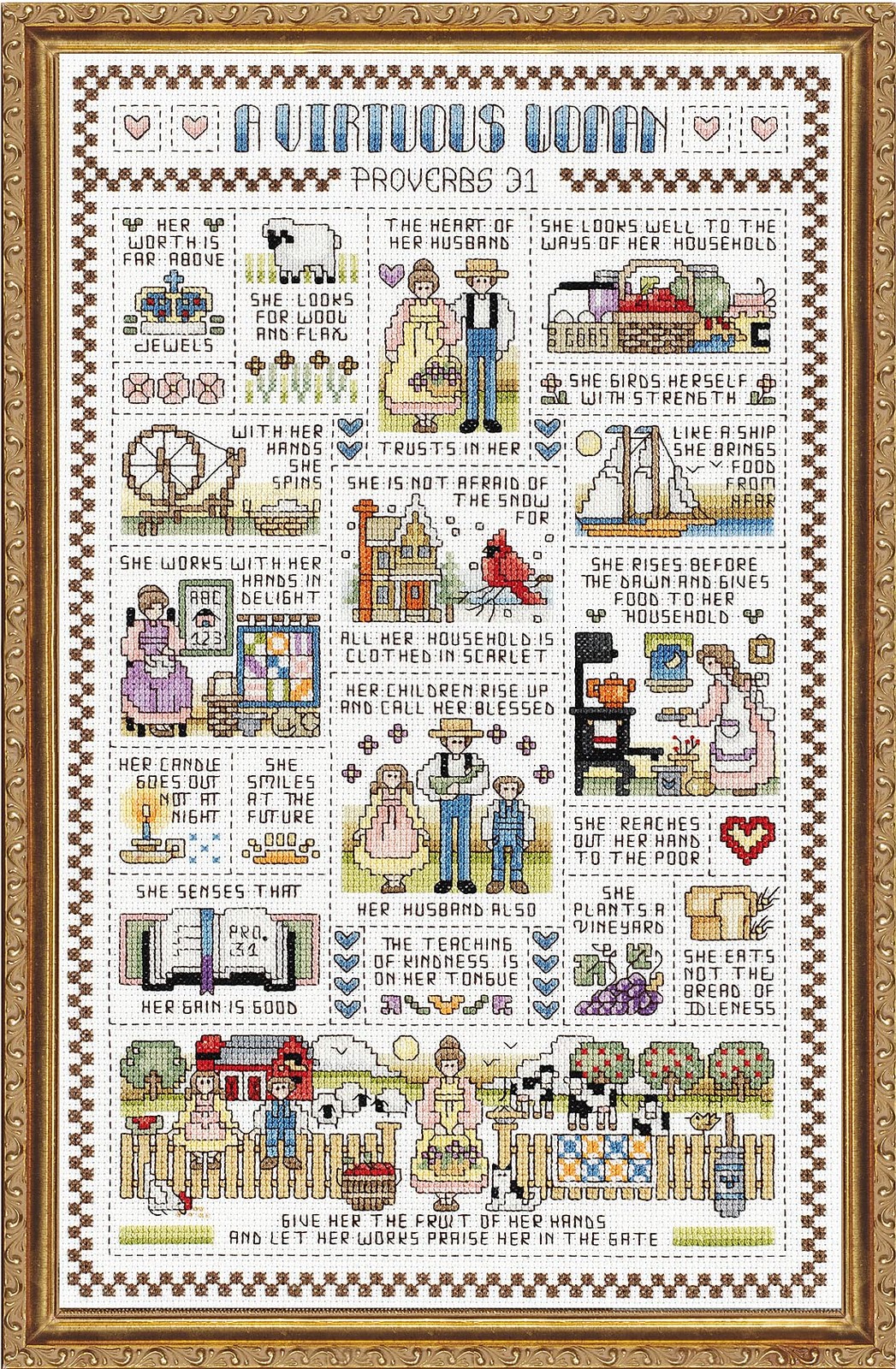 Janlynn 50224 Counted Cross Stitch Kit 9.25\