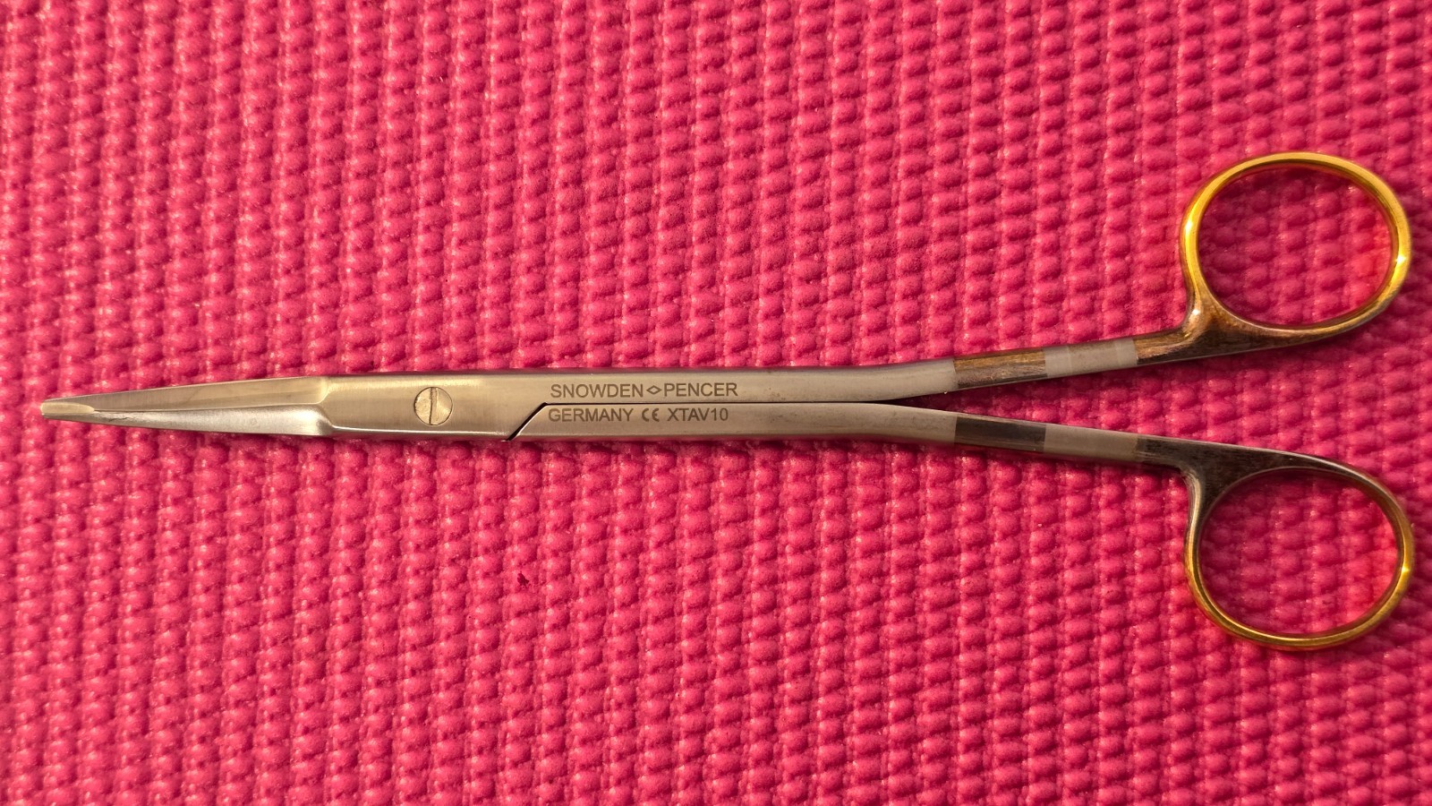 Snowden-Pencer Diamond Ser Edges Gorney Freeman Scissors Curved 7\