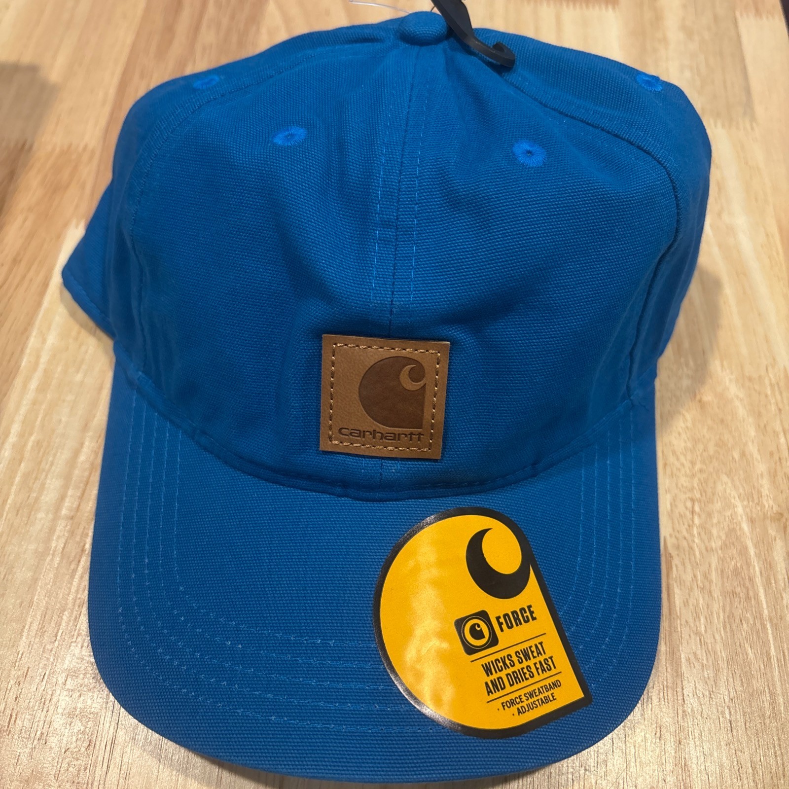 Turquoise Blue Carhartt Canvas Cap O/S NWT Timeless Adjustable Turquoise Blue Carhartt Canvas Cap O/S NWT Timeless Adjustable