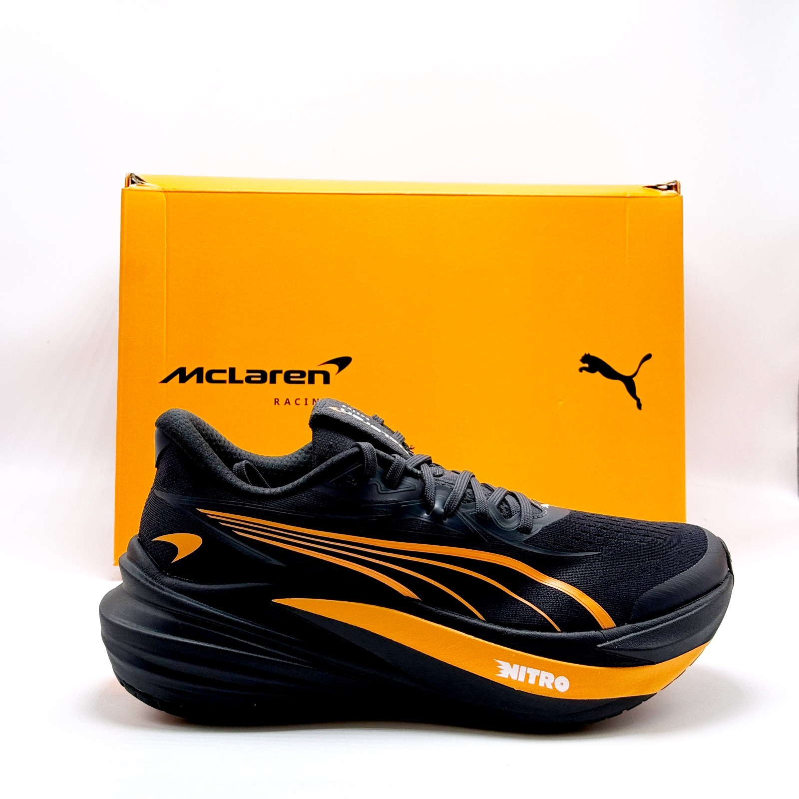 *NEW* MEN PUMA X /McLaren MagMax NITRO 2 Road Running Shoes BLACK (309451 01) 👍