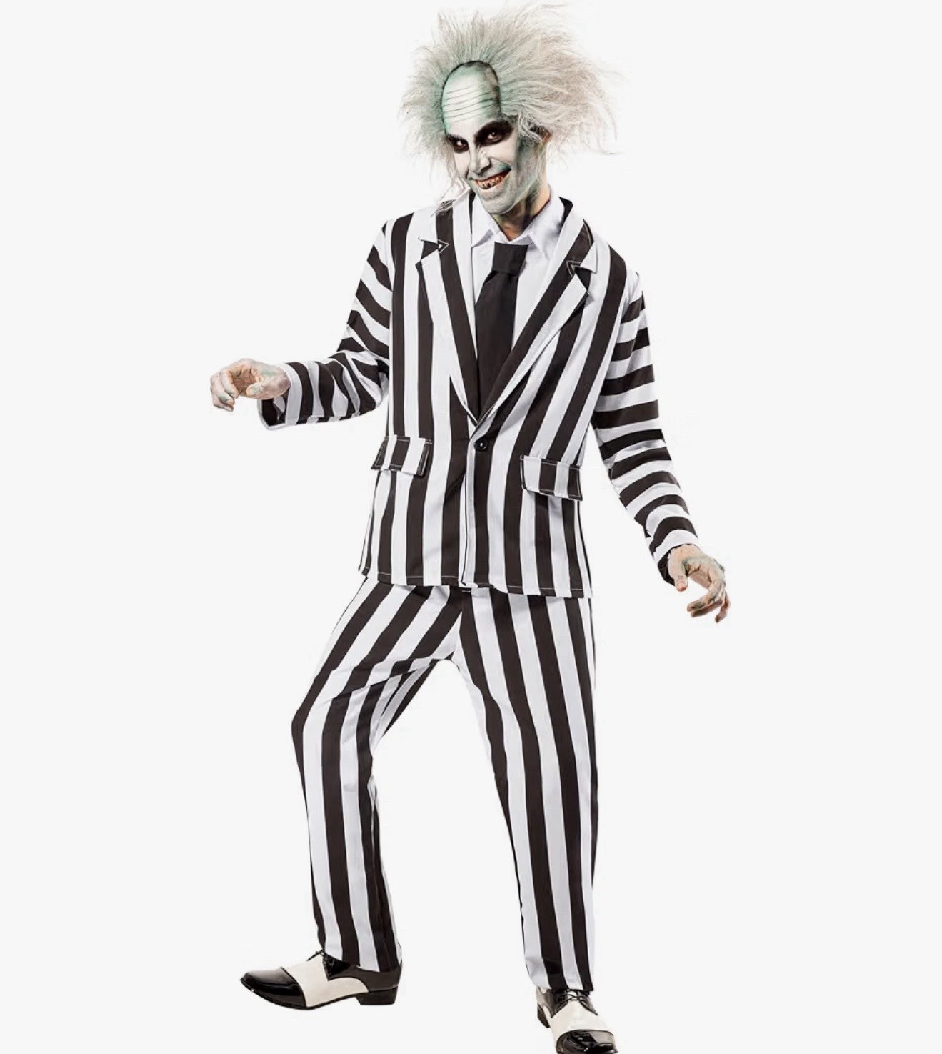 Rubies at Party City Beetlejuice: Beetlejuice Costume for Adults, Men's Costume