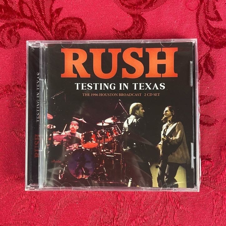 Rush - TESTING IN TEXAS: 1996 Houston Broadcast (CD) 2-CD Set, Gossip
