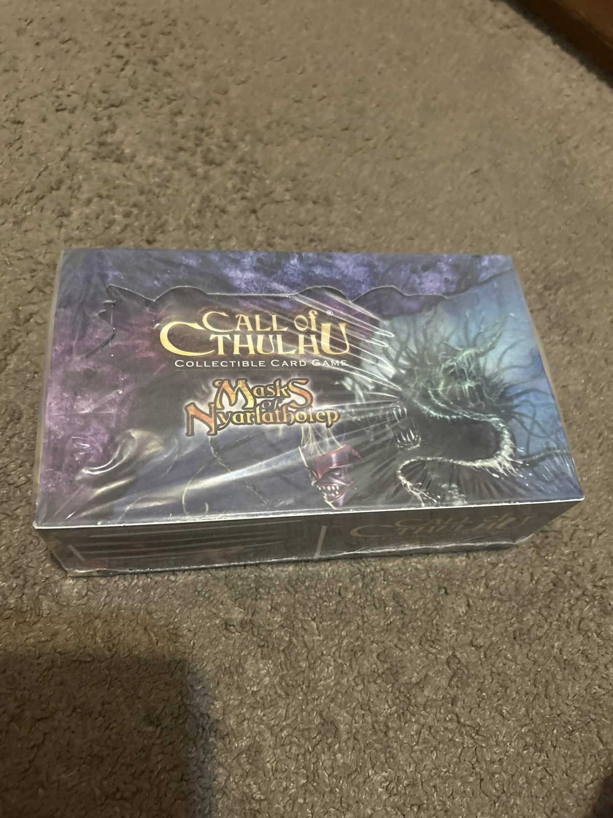 Mask of Nyarlathotep Call of Cthulhu sealed box CCG VERY RARE