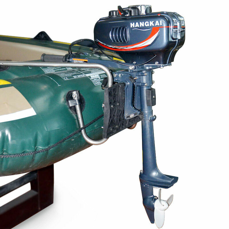 HANGKAI 6-12/HP 2/4 Stroke Outboard Motor Fishing Boat Engine Water/ Air Cooling