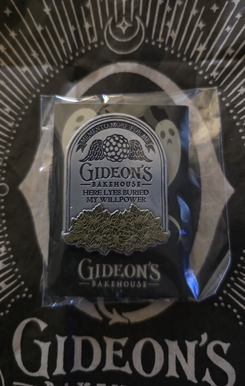 Gideon's Bakehouse - Tombstone Pin Gideon's Bakehouse - Tombstone Pin