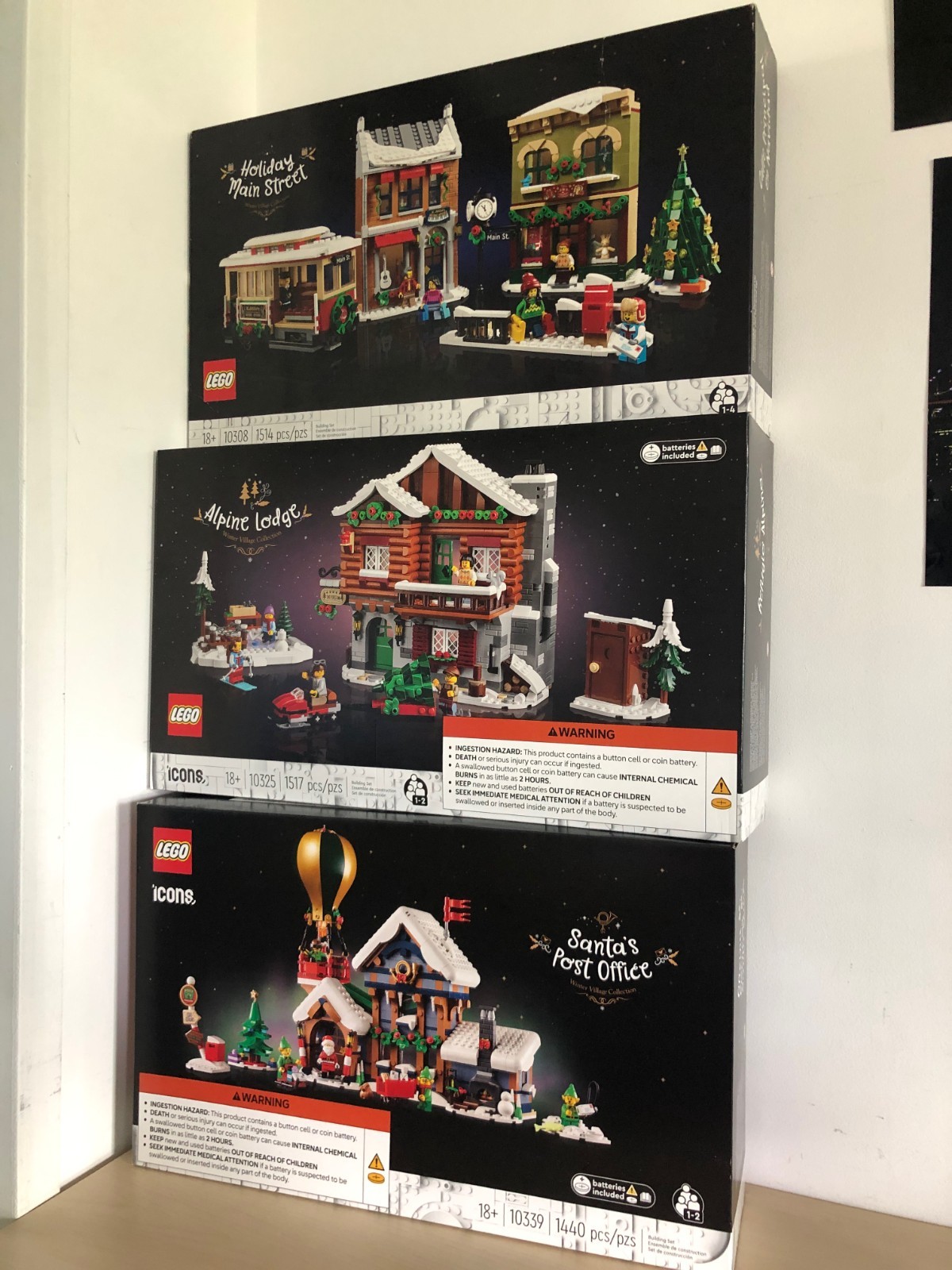 Lego Icons Winter Village Lot 10308 Main St 10325 Alpine Lodge 10339 Post Office