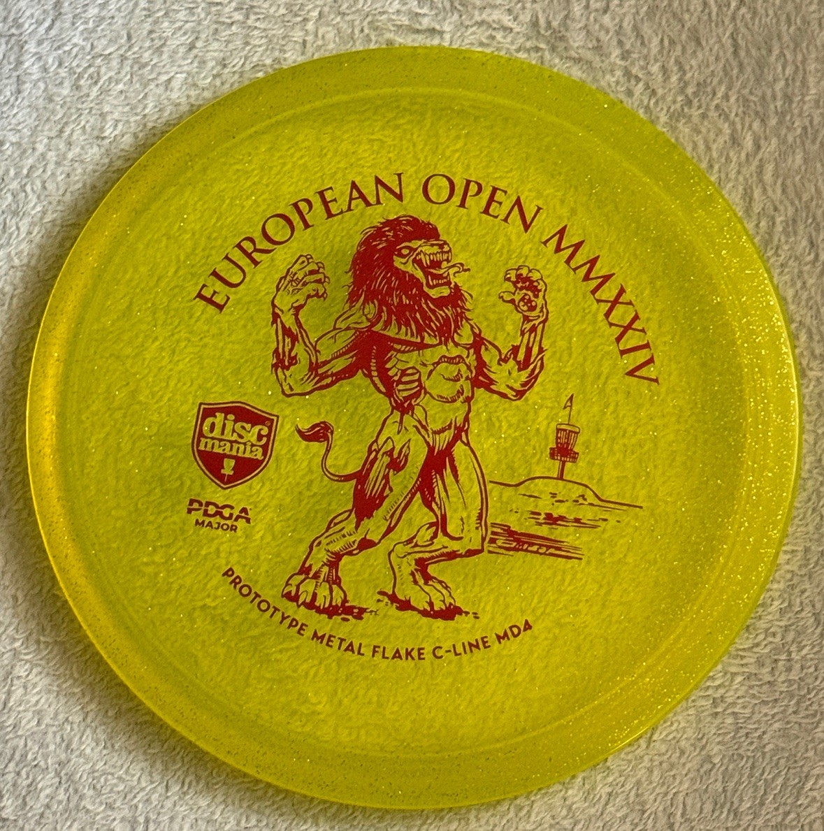 Discmania 2024 European Open Prototype Metal Flake C-Line MD4 5/4/0/3 10/10 💎 Discmania 2024 European Open Prototype Metal Flake C-Line MD4 5/4/0/3 10/10 💎