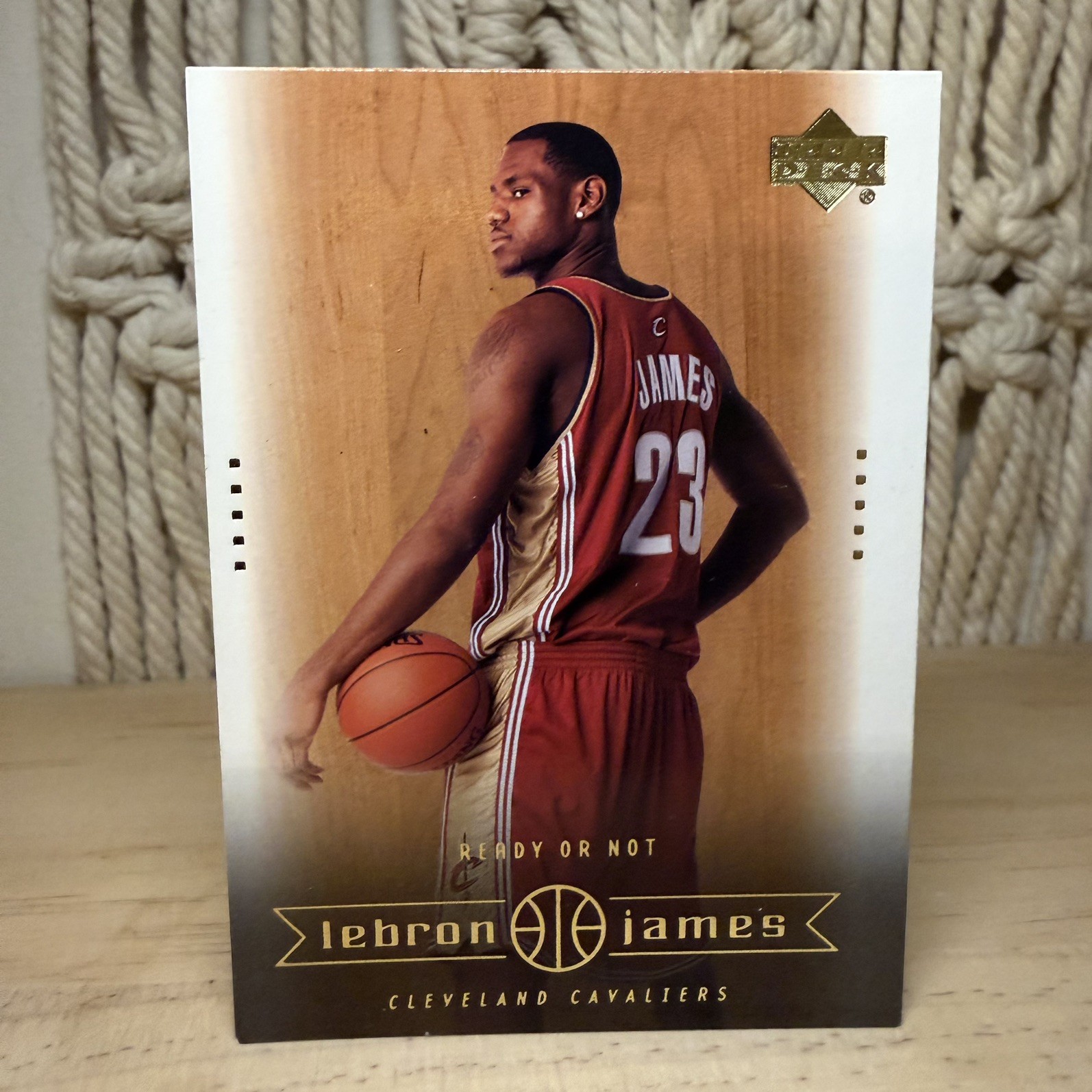 2003 Upper Deck Lebron James box set #30 Rookie Card RC Cavaliers 