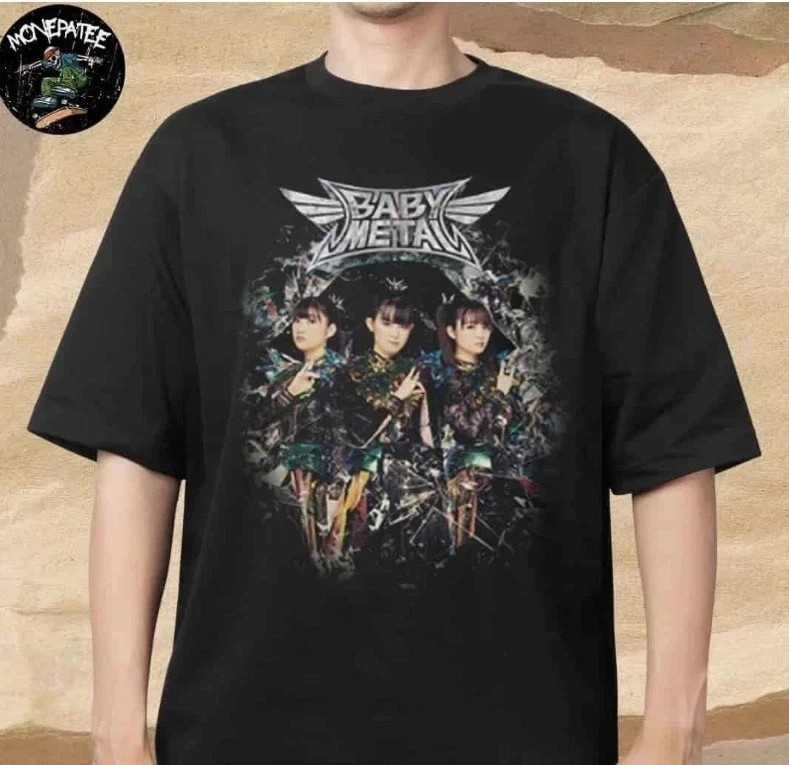 BABYMETAL Metal Forth 2024-2025 Japanese Metal World Tour Concert Graphic Tee