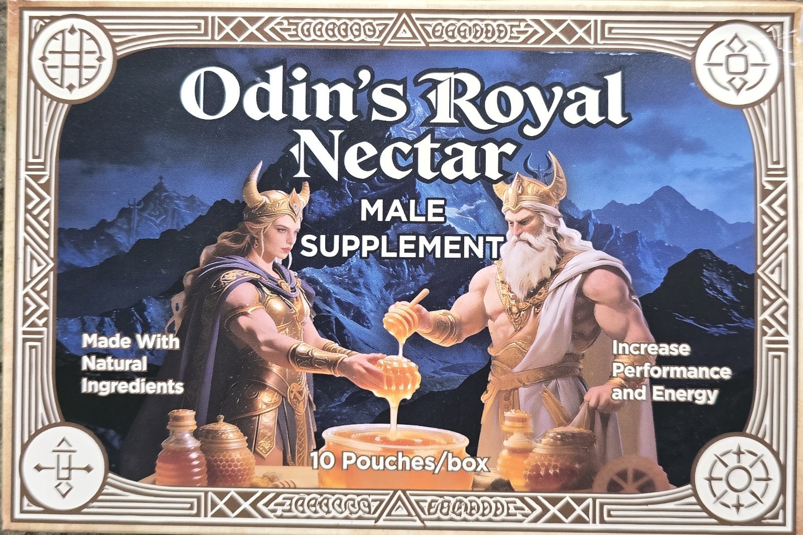 Odin's Royal Nectar 10 Pack of 20g Odin's Royal Nectar 10 Pack of 20g