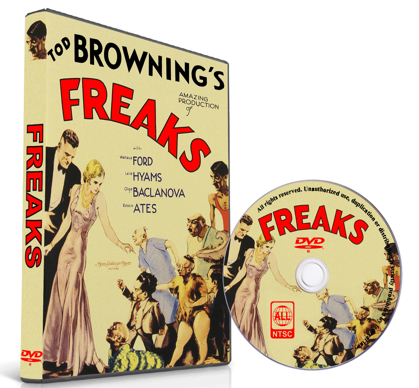 FREAKS  - 1932 - Wallace Ford, Leila Hyams, Olga Baclanova