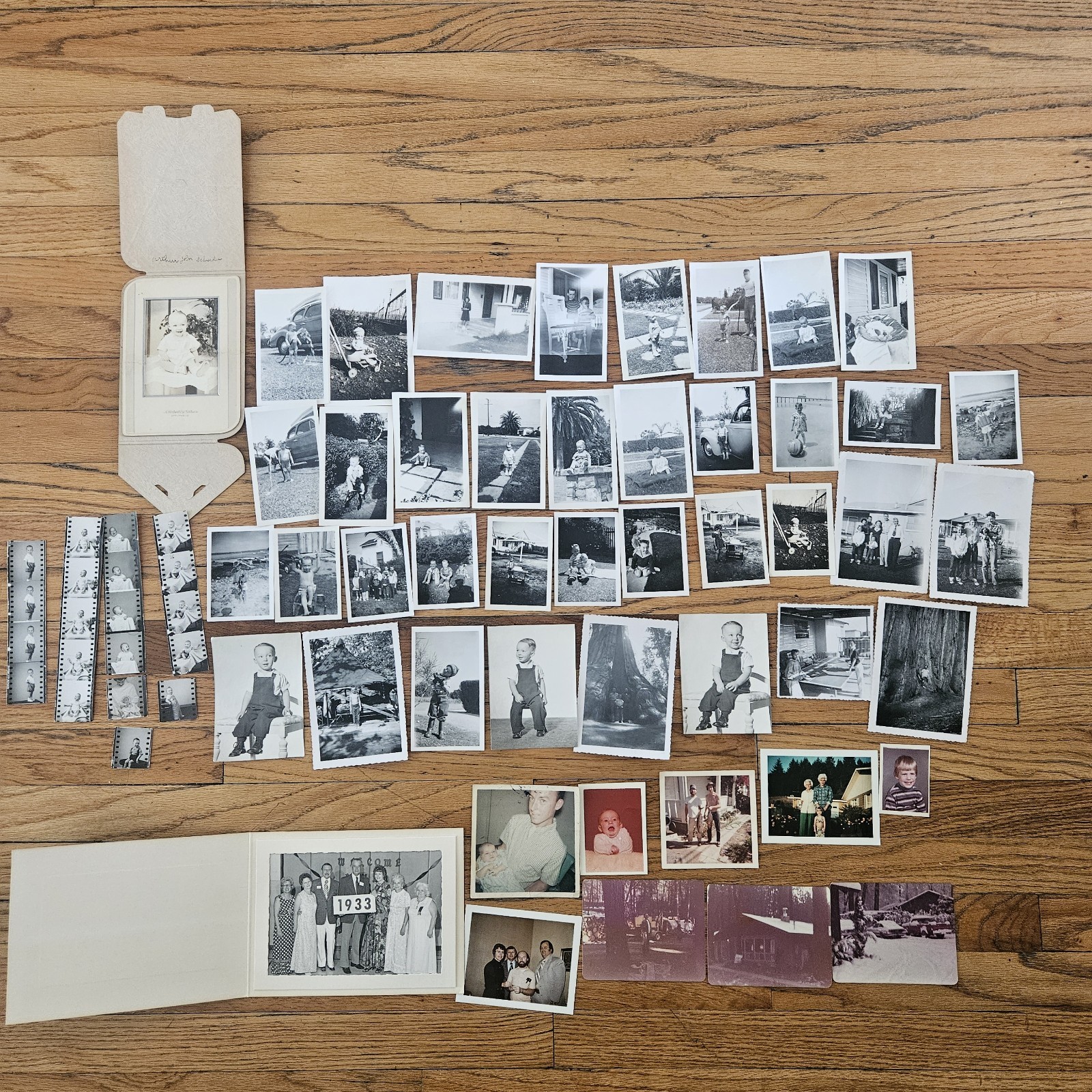 VINTAGE 1940-70'S SMALL LOT OF PHOTOS OF AMERICAN CALIFORNIAN CHILDREN FAMILY
