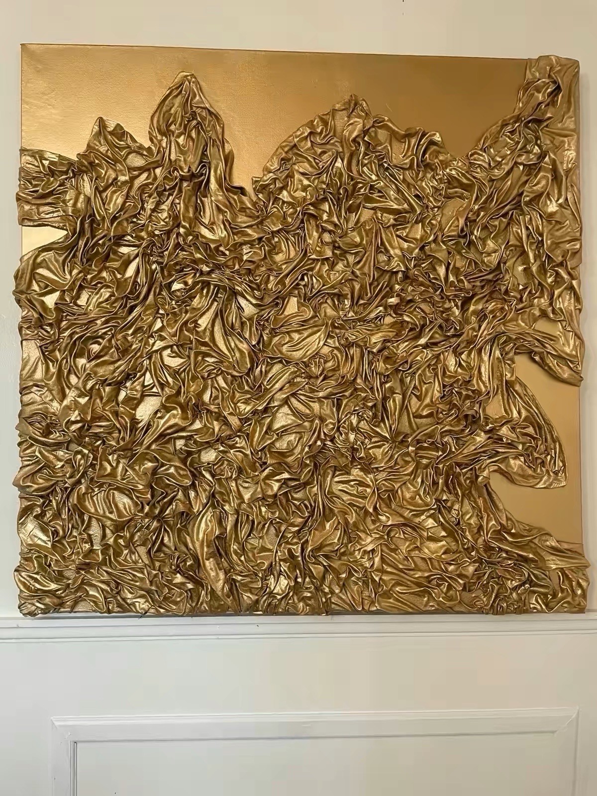 Elegant And Luxury Fabric Wall Art