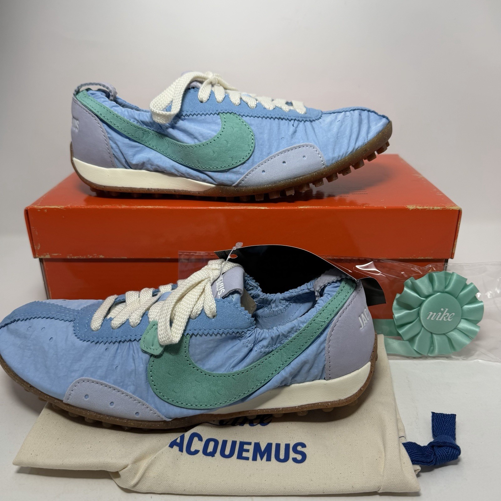 Jacquemus x Nike Moon Shoe SP Emerald Blue Women\'s Size 8 HV8547-300 NEW Jacquemus x Nike Moon Shoe SP Emerald Blue Women\'s Size 8 HV8547-300 NEW