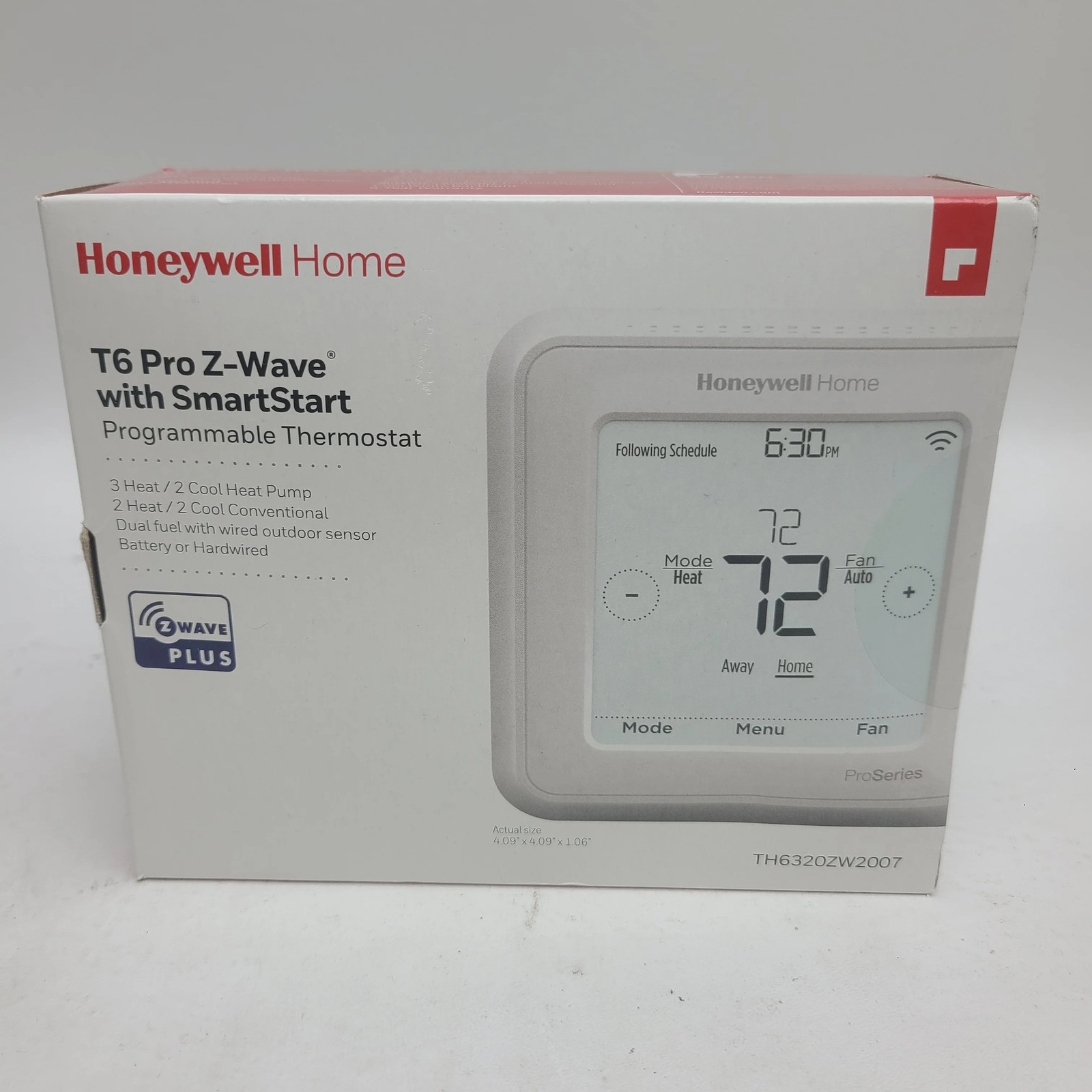 New Honeywell T6 Pro Z-Wave Programmable Smart Thermostat Home Heating 