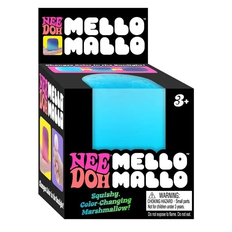 NeeDoh like Mello Mallo Color-Changing Squishy Viral Marshmallow Fidget Kids NEW NeeDoh like Mello Mallo Color-Changing Squishy Viral Marshmallow Fidget Kids NEW