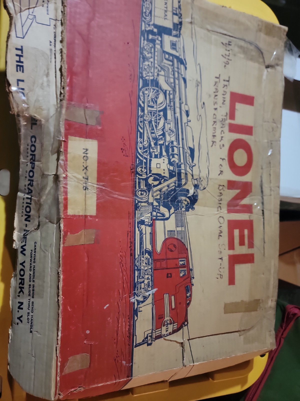 LIONEL- No. 19330 STEAM FREIGHT SET Original Box / Read* LIONEL- No. 19330 STEAM FREIGHT SET Original Box / Read*
