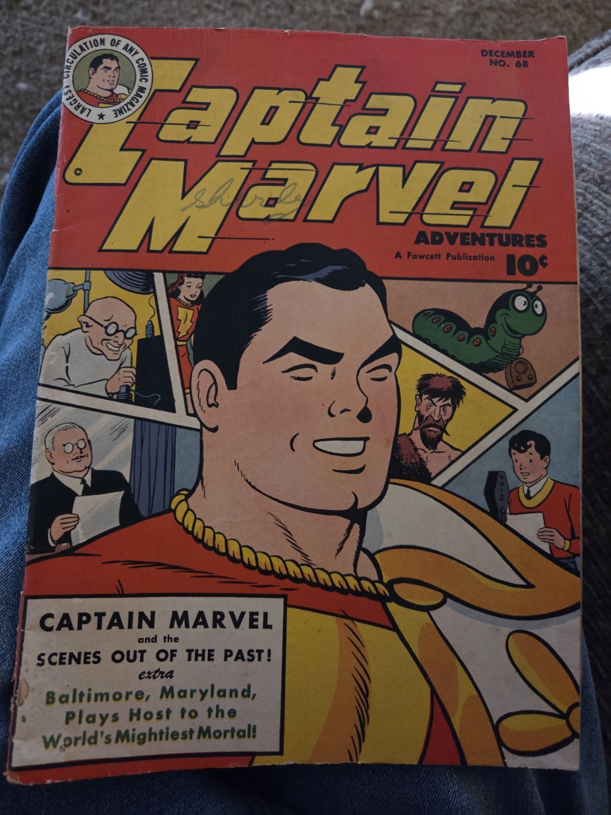 1946 Fawcett Comics Captain Marvel Adventures #68 1946 Fawcett Comics Captain Marvel Adventures #68