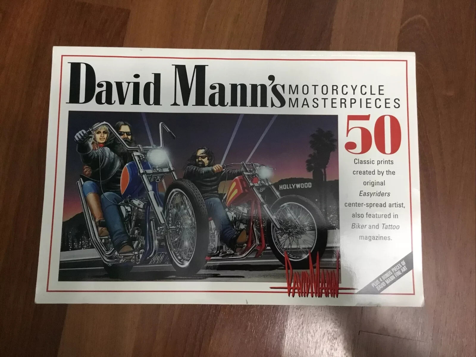 David Mann 50 Magnificent Works Of Motorcycle Art From Easyriders Book 1987 David Mann 50 Magnificent Works Of Motorcycle Art From Easyriders Book 1987