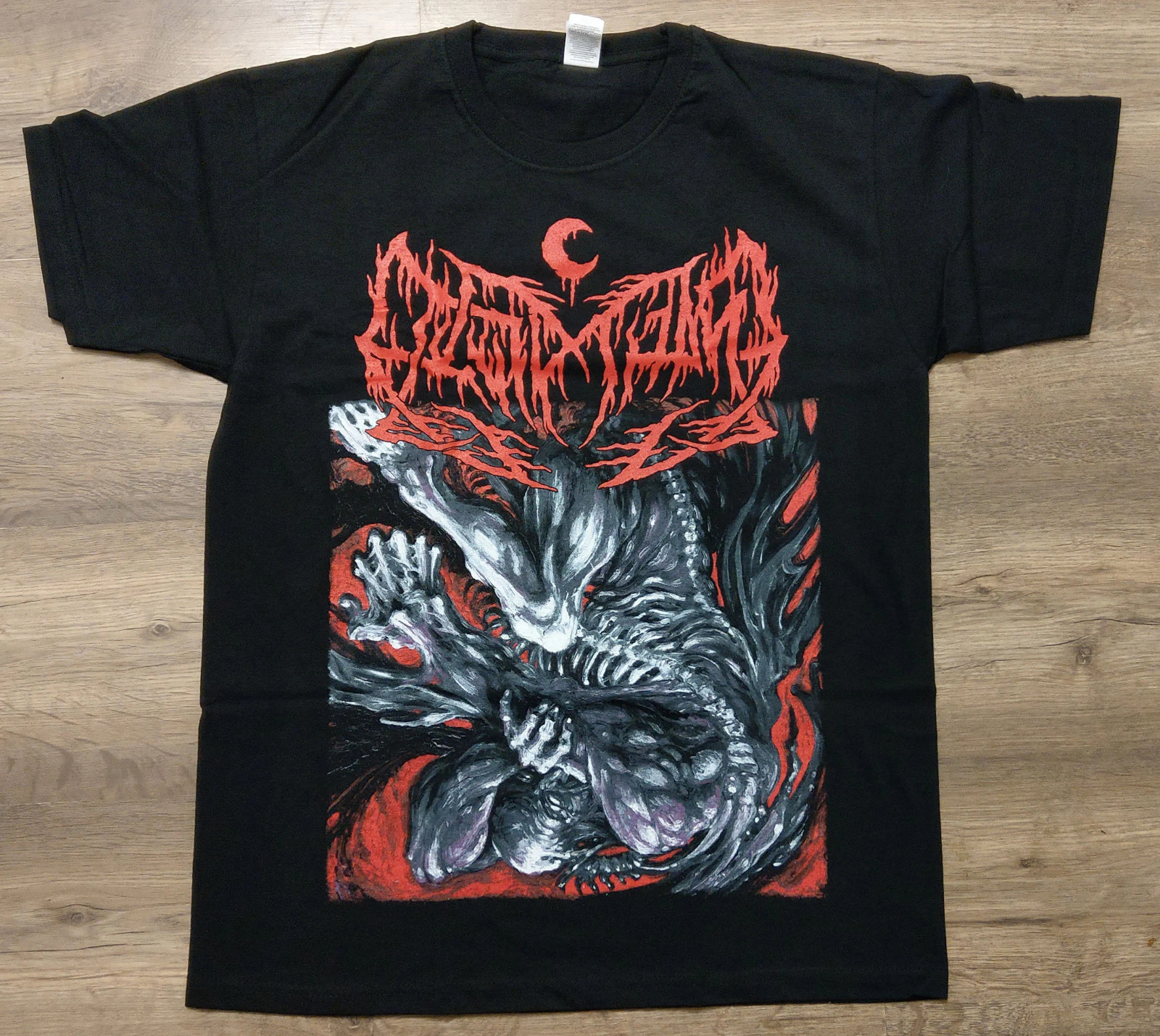 LEVIATHAN Massive Conspiracy Against All Life Black All Size T-Shirt AM231