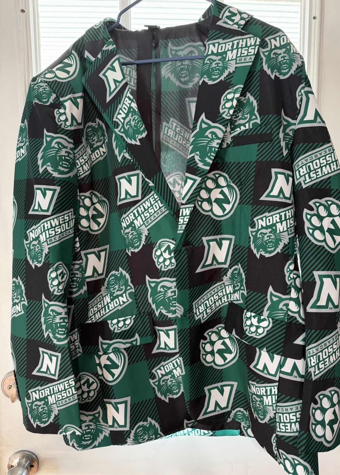 Northwestern Missouri State Bearcats Suit Jacket New With Tags Men’s XL Northwestern Missouri State Bearcats Suit Jacket New With Tags Men’s XL